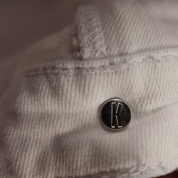 Kut from the Kloth Jeans Catherine Boyfriend – Women's Size 10 White Denim - Picture 15 of 15